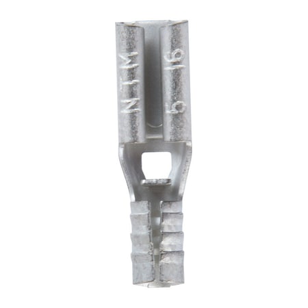 Jandorf Jandorf 22-18 Ga. Uninsulated Wire Female Disconnect Silver 5 pk 60942
